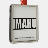 The HOllywood Outsider IMAHO Christmas Ornament (Right)