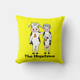 The Holsteins Cushion