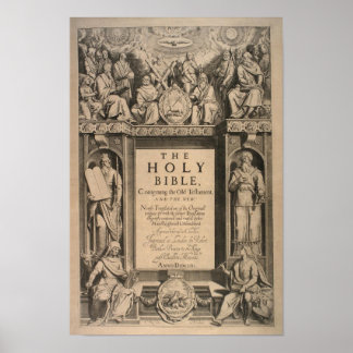 The Holy Bible Poster