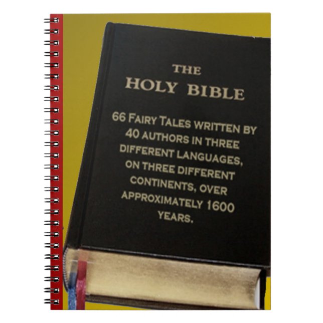 the holy bible spiral notebook (Front)