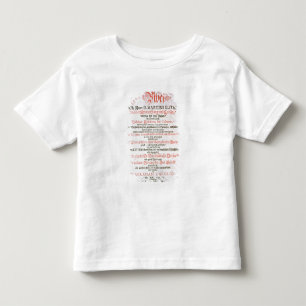 The Holy Bible, Vol. I., 1681 Toddler T-Shirt