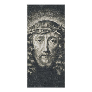 The Holy Face crowned with thorns Rack Card