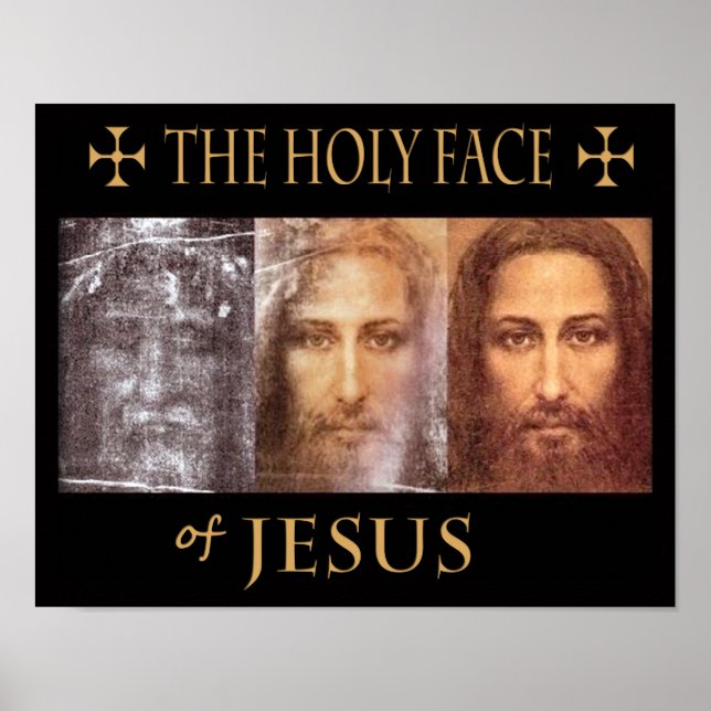 THE HOLY FACE OF JESUS POSTER (Front)
