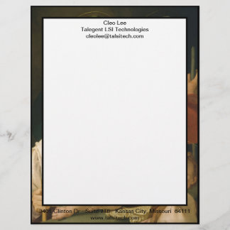 The Holy Family - Agnolo Bronzino Personalised Letterhead