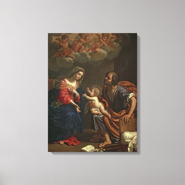The Holy Family Canvas Print (Front)