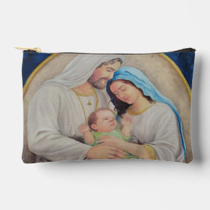 The Holy Family: Divine Love Portrait Accessory Pouch