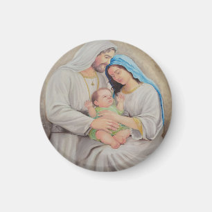 The Holy Family: Divine Love Portrait Magnet