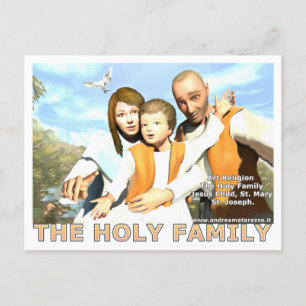 The Holy Family Holiday Postcard