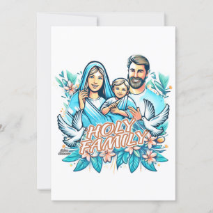 The Holy Family Invitation