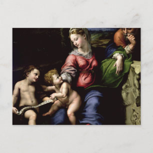 The Holy Family of the Oak Tree, c.1518 Postcard