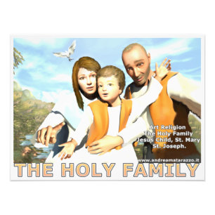 The Holy Family Photo Print