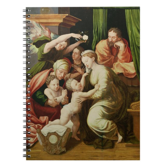 The Holy Family Spiral Notebook (Front)