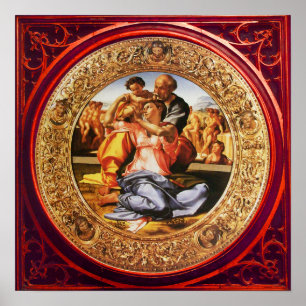 The Holy Family - The Doni Tondo Poster
