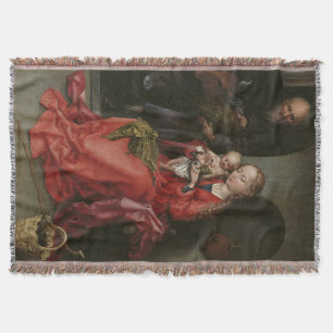 "The Holy Family" throw blanket