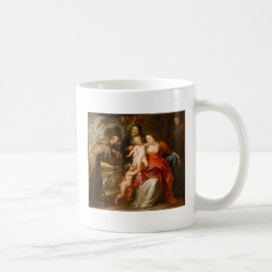 The Holy Family with Saints Coffee Mug