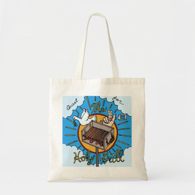 The Holy Grill Tote Bag (Front)