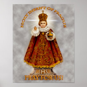 The Holy Infant of Prague Poster