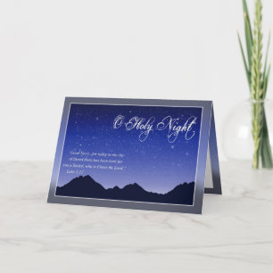 The Holy Night Christmas Card