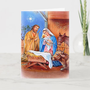 The Holy Night Holiday Card