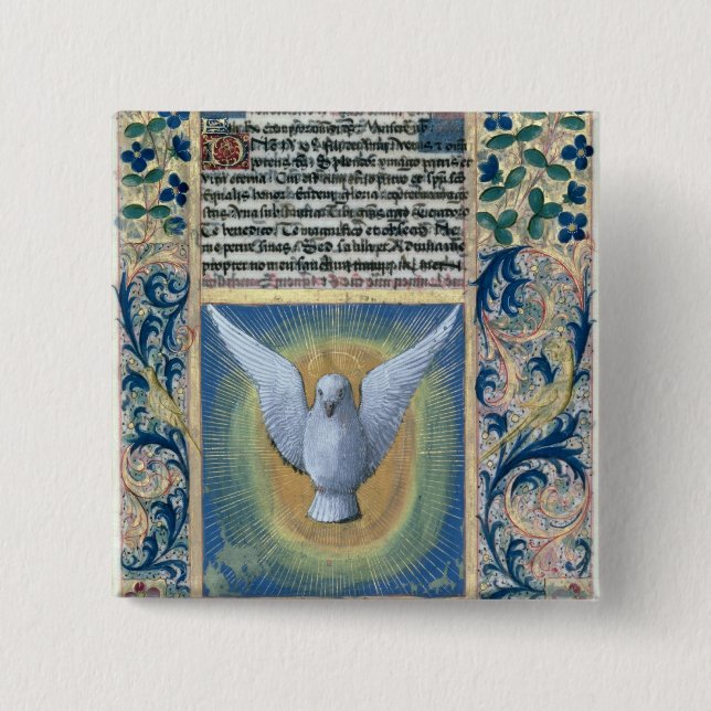 The Holy Spirit 15 Cm Square Badge (Front)