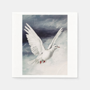 The holy spirit in the form of a Dove Napkin
