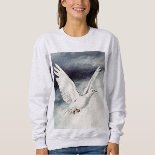 The holy spirit in the form of a Dove Sweatshirt