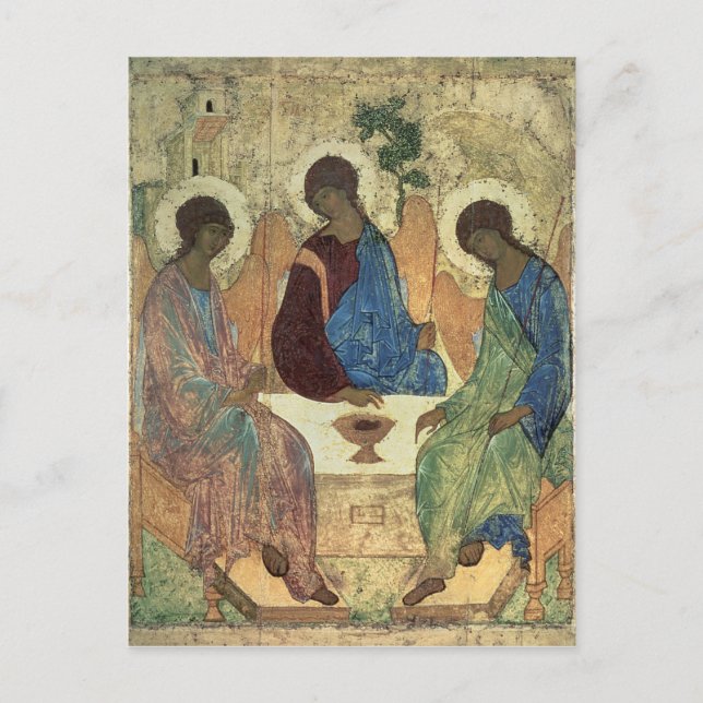 The Holy Trinity, 1420s Postcard (Front)
