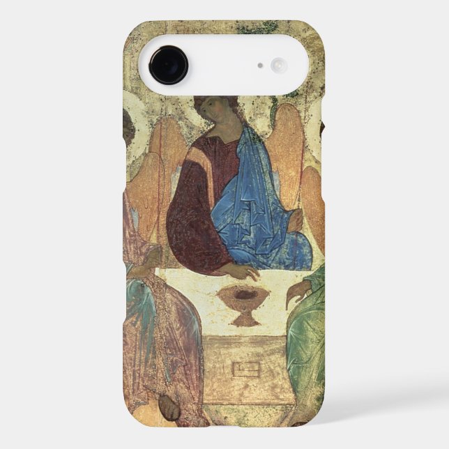 The Holy Trinity, 1420s (tempera on panel) Case-Mate iPhone Case (Back)