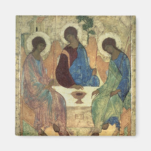 The Holy Trinity, 1420s (tempera on panel) Magnet
