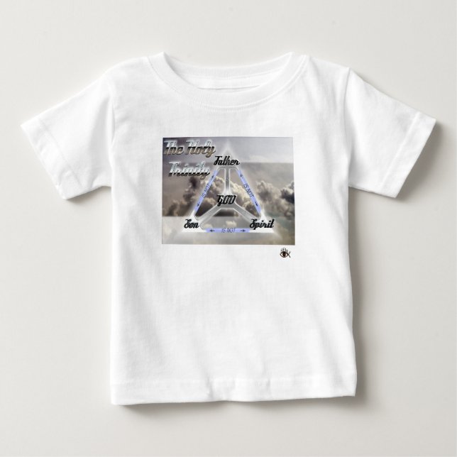 The Holy Trinity Baby T-Shirt (Front)