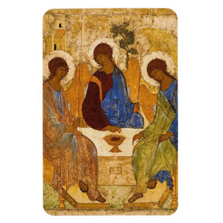The Holy Trinity By Andrei Rublev Magnet
