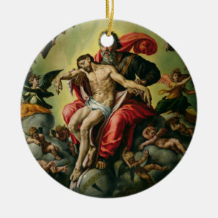 The Holy Trinity Ceramic Tree Decoration
