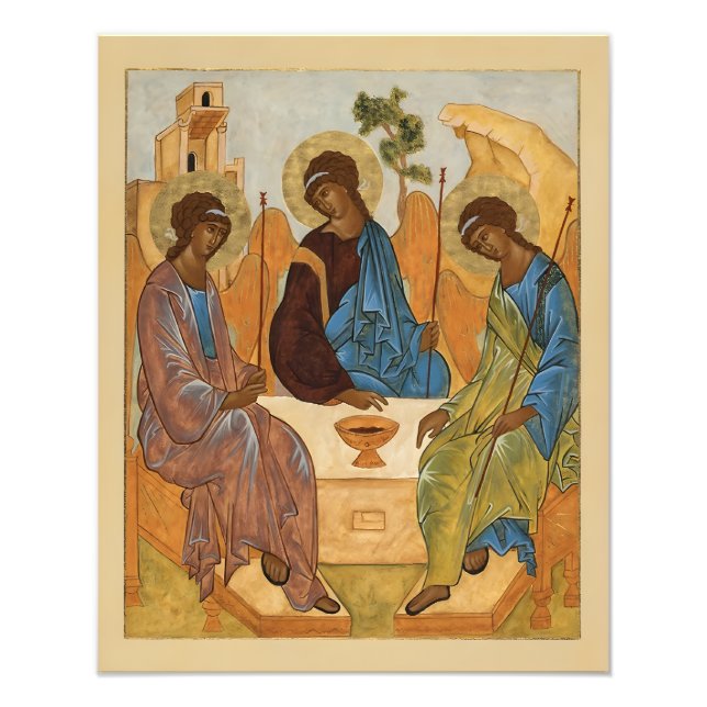 The Holy Trinity Icon Photo Print (Front)
