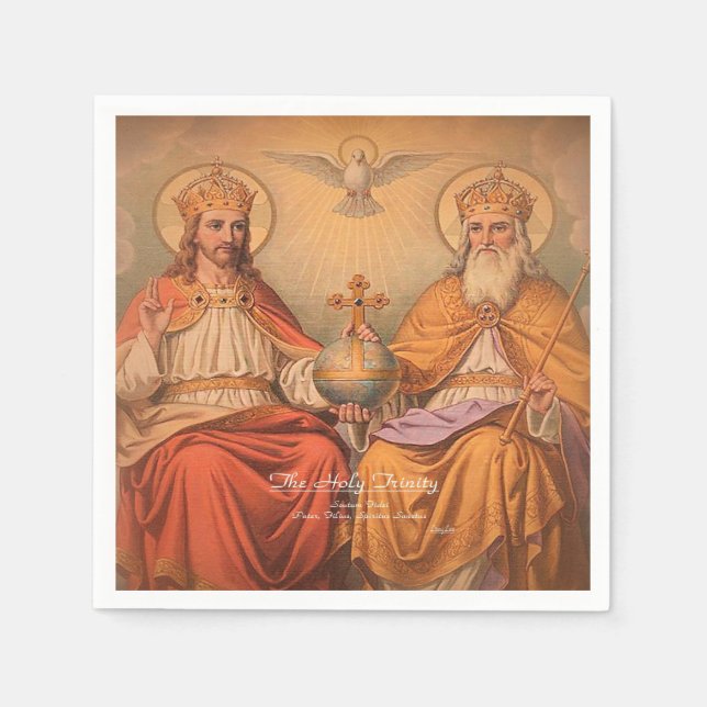 The Holy Trinity Napkin (Front)