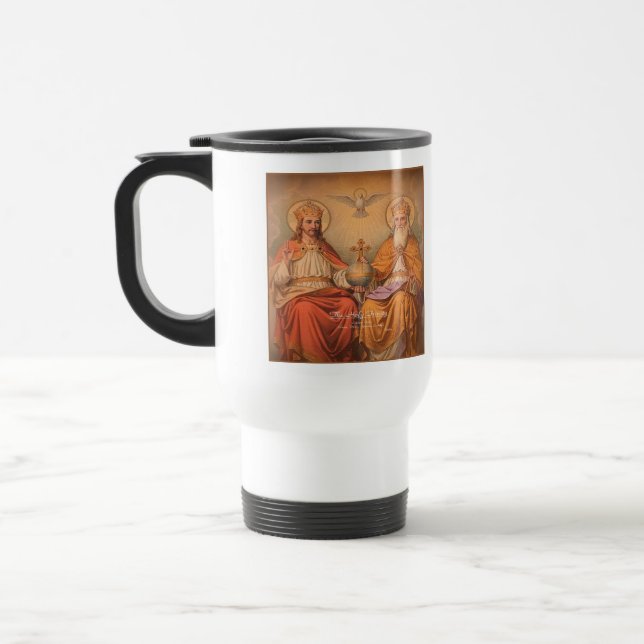 The Holy Trinity Travel Mug (Left)