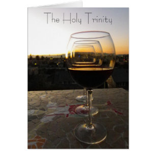 The Holy Trinity Wine Postcard!