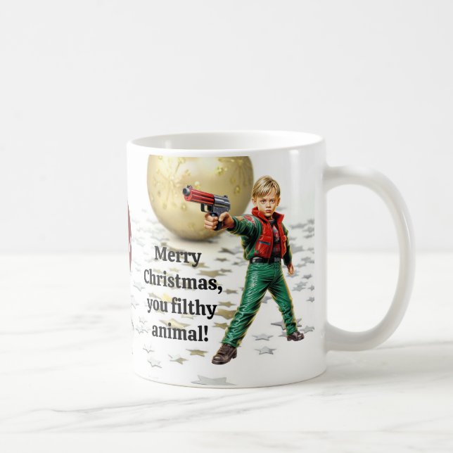 The Home Alone Holiday Christmas Mug (Right)