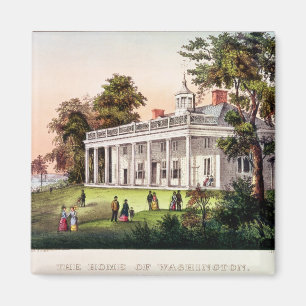 The Home of George Washington Magnet