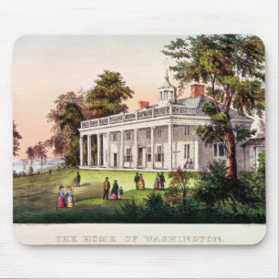 The Home of George Washington Mouse Pad