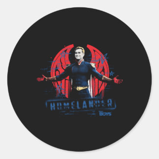 The Homelander Graffiti Classic Round Sticker