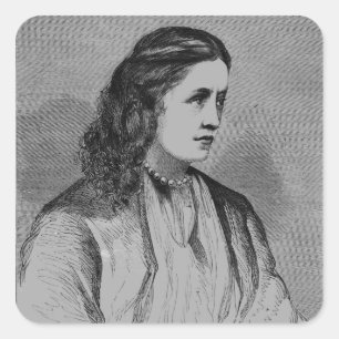 The Hon. Mrs Yelverton Square Sticker