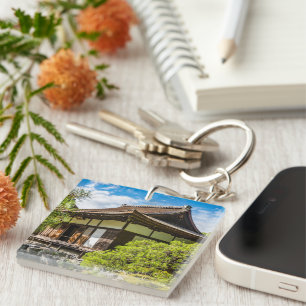 The hondo or main hall at Ginkaku-Ji, Kyoto Key Ring