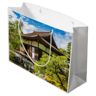 The hondo or main hall at Ginkaku-Ji, Kyoto Large Gift Bag
