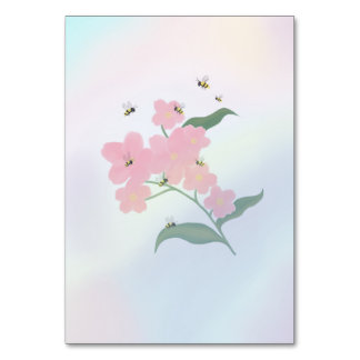 The Honey To My Bee Table Number