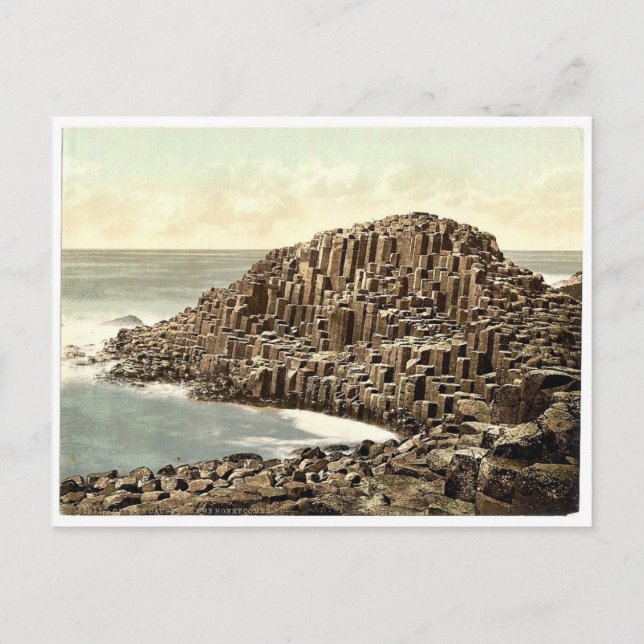 The Honeycombs. Giant's Causeway. Co. Antrim, Irel Postcard (Front)