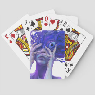 The Honored One Gojo Six Eyes - Jujutsu Kaisen Glo Playing Cards