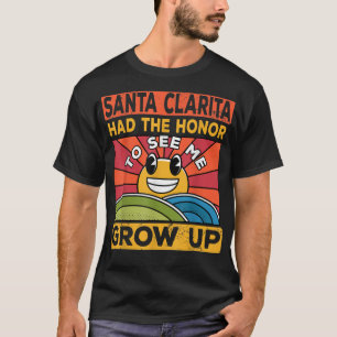 The honour to see me grow up had the sun and Santa T-Shirt