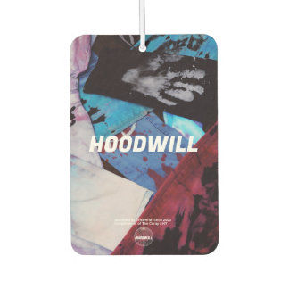 The HoodWill Denim Fears Car Air Freshener