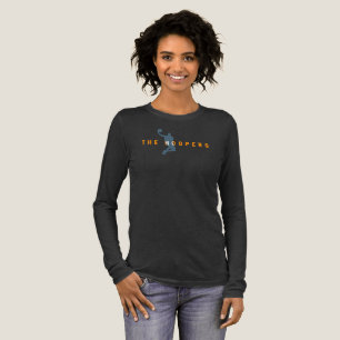 The Hoopers (Dark mode) Women's Long Sleeve Tri-Blend Shirt
