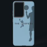 The Hoopers |  Samsung Galaxy Case<br><div class="desc">Slam Dunk Statement: Elevate your style game with "The Hooper" graphic tee. Bold typography and basketball motifs make it the perfect choice for those who live and breathe the hoop life – on and off the court.</div>